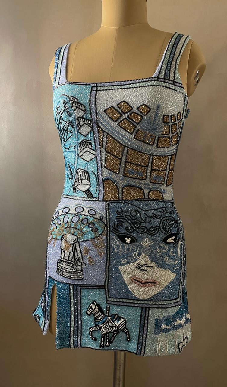 Blue Muse Dress