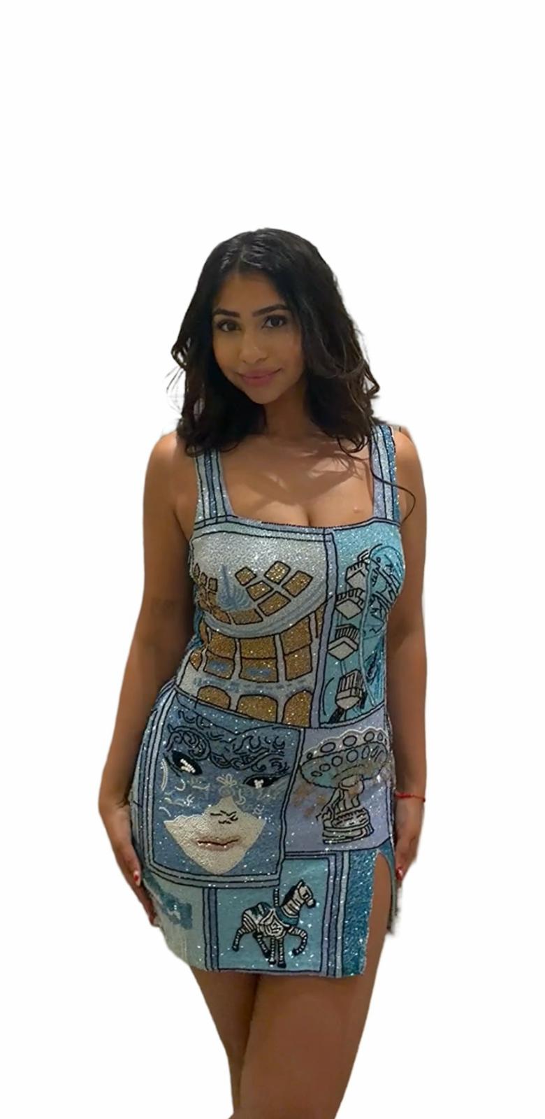 Blue Muse Dress