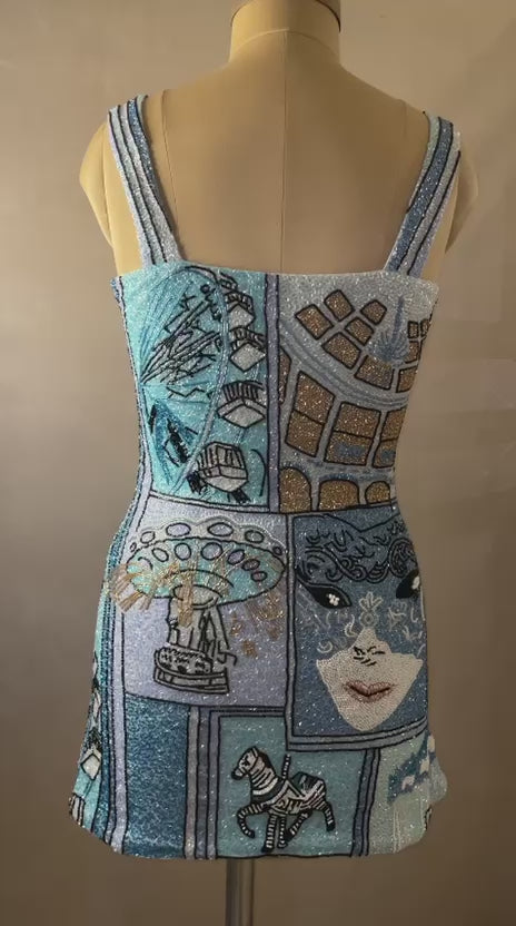 Blue Muse Dress